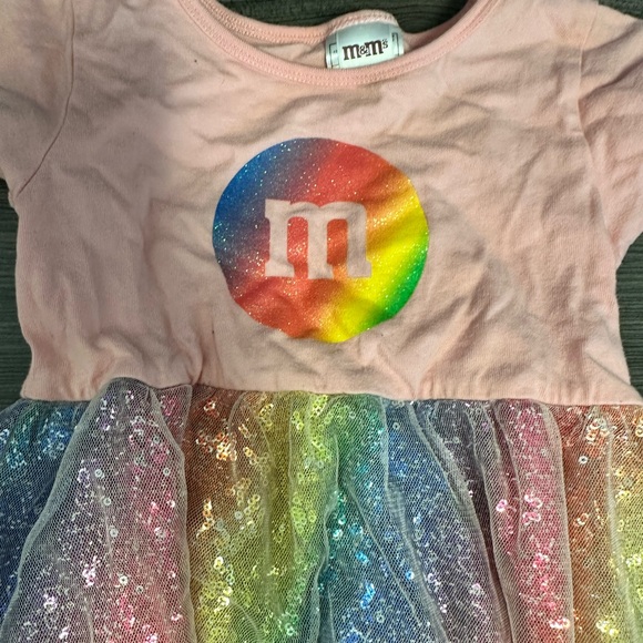 M&M'S Pink and Multicolor Kids Costume - Picture 2 of 5